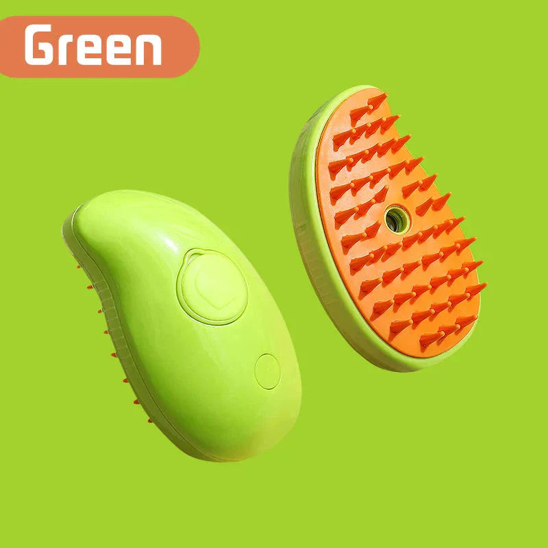 electric cat steam grooming brush