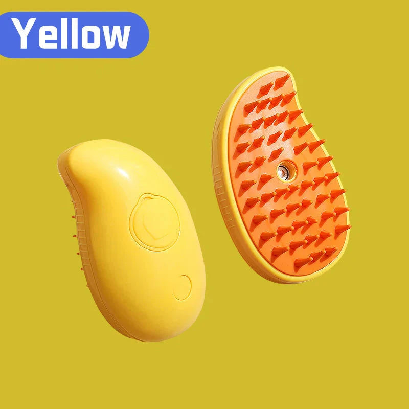 electric cat steam grooming brush