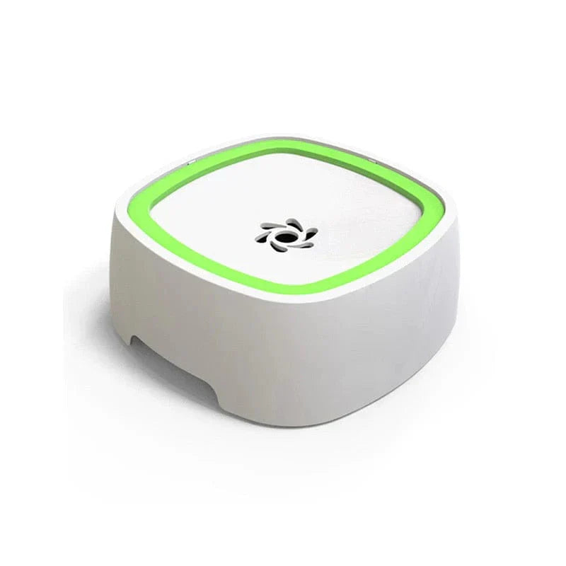 Dog Drinking Water Bowl with Floating Design