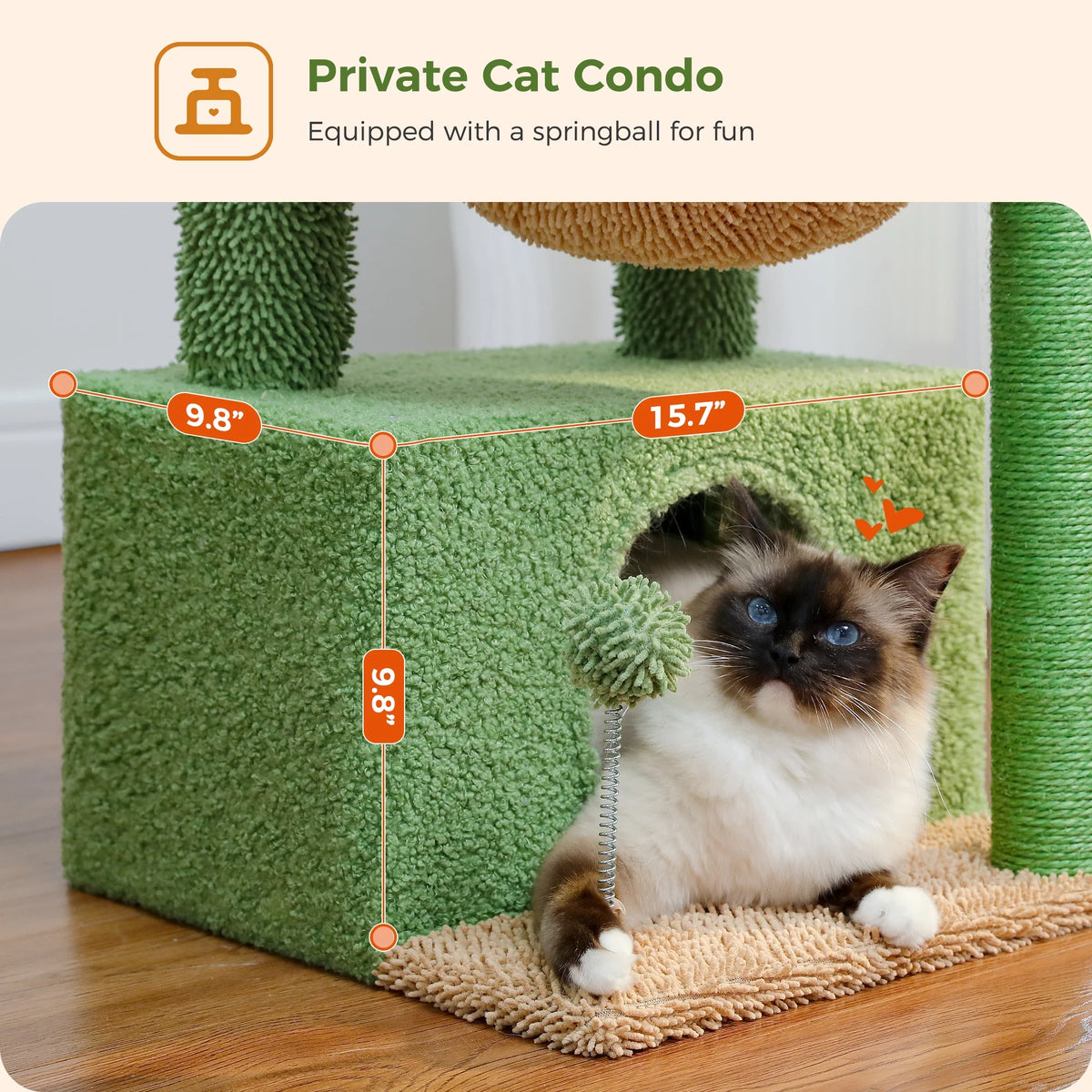 cactus cat tree for medium cats