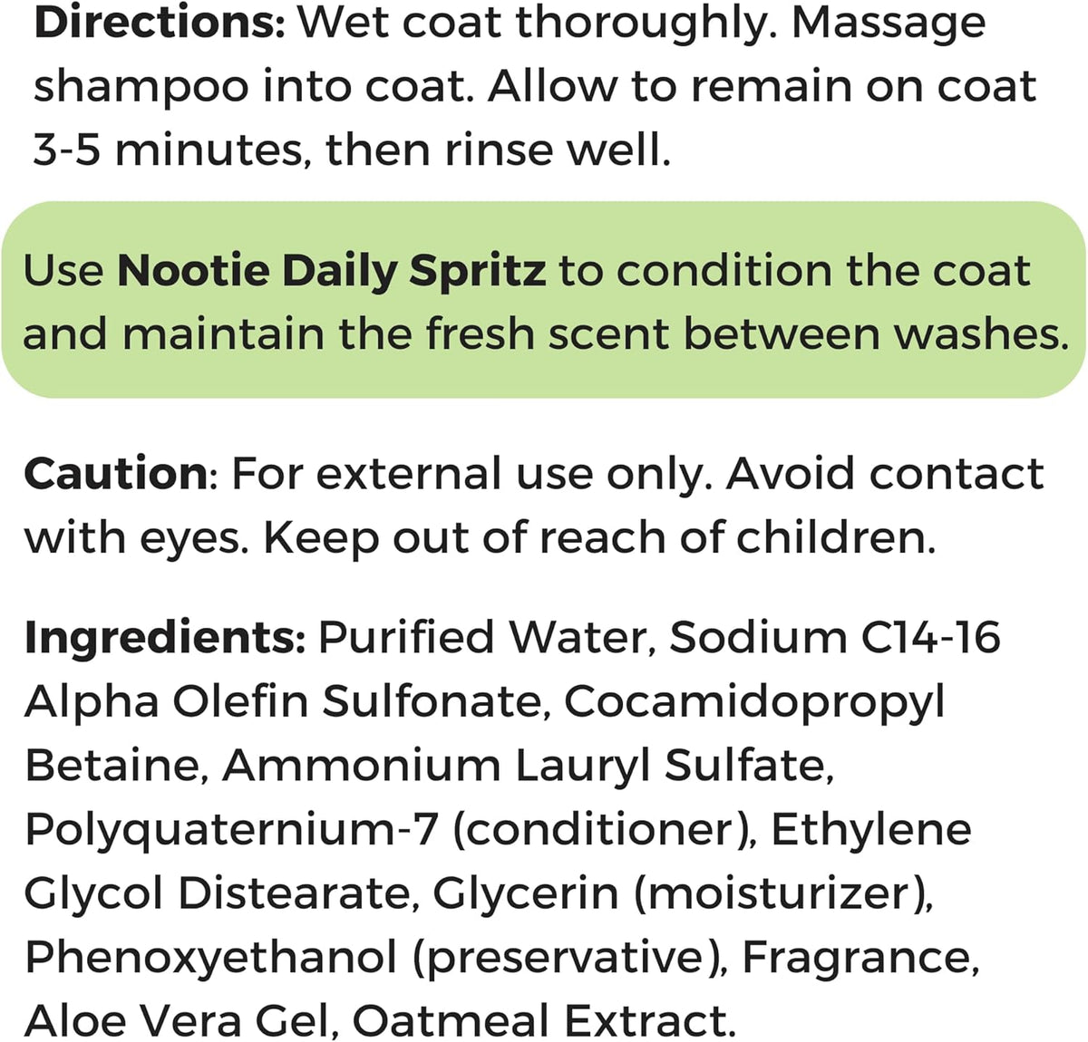 Cucumber Melon Pet Shampoo for Dogs &amp; Cats, Gentle Oatmeal Formula