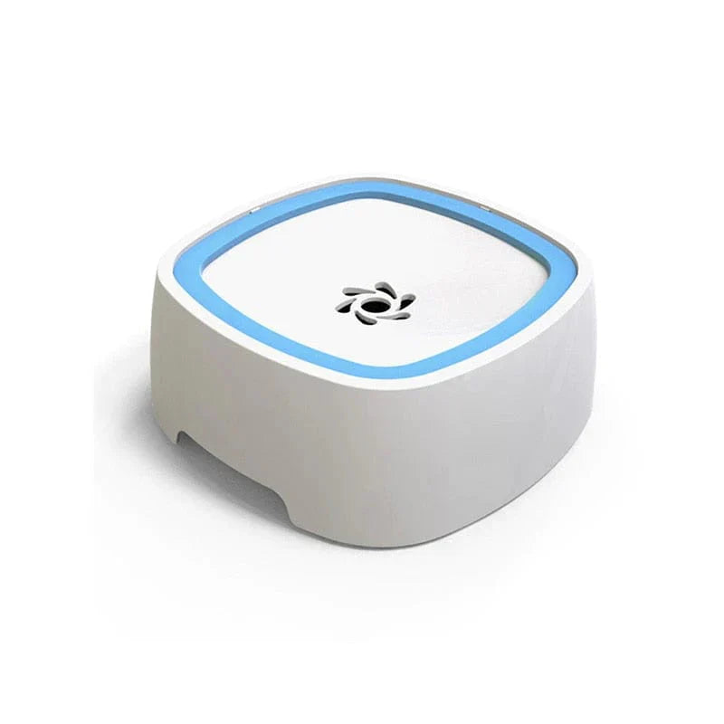 Dog Drinking Water Bowl with Floating Design