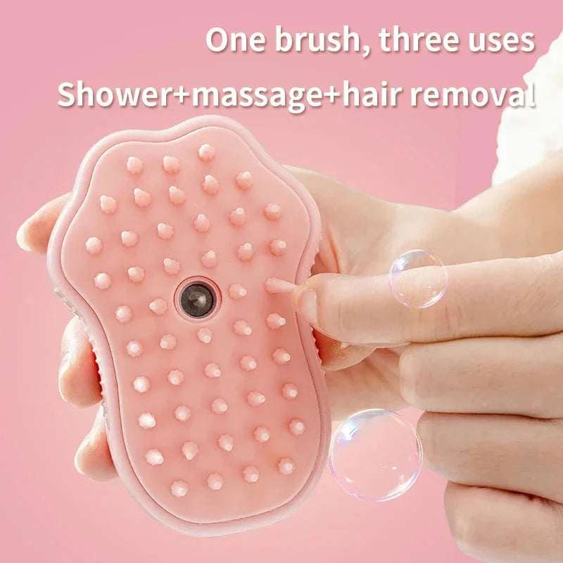 electric cat steam grooming brush